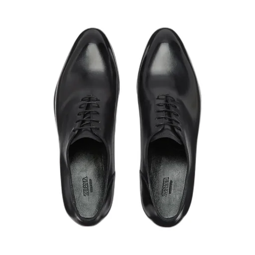 Zegna Vienna Evening Wholecut Oxford Shoes