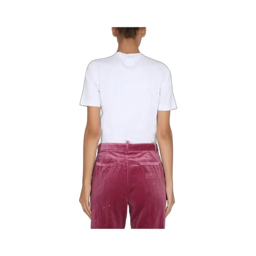 Dsquared2 Logo Printed Crewneck T-Shirt