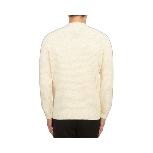 Cable-Knit Fitted Jumper