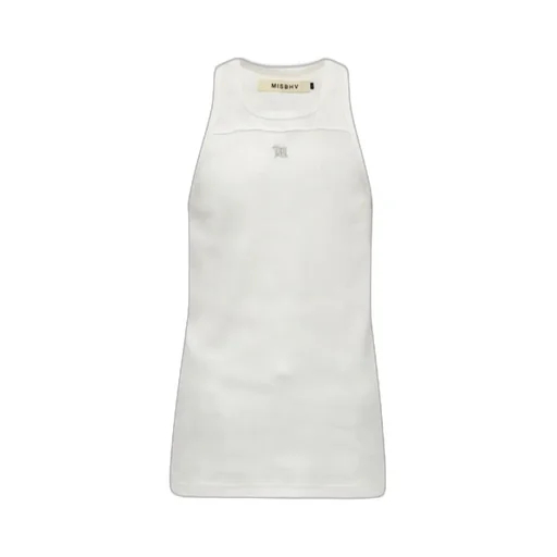 Crew-Neck Racerback Tank Top