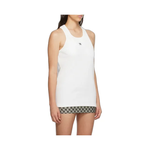 Crew-Neck Racerback Tank Top