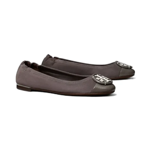 10Mm Logo-Plaque Ballerina Shoes