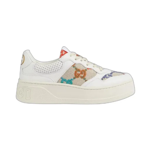 Gucci Gg Lace-Up Sneakers