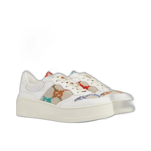 Gucci Gg Lace-Up Sneakers