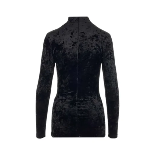 Isabel Marant Cut-Out Velvet Top