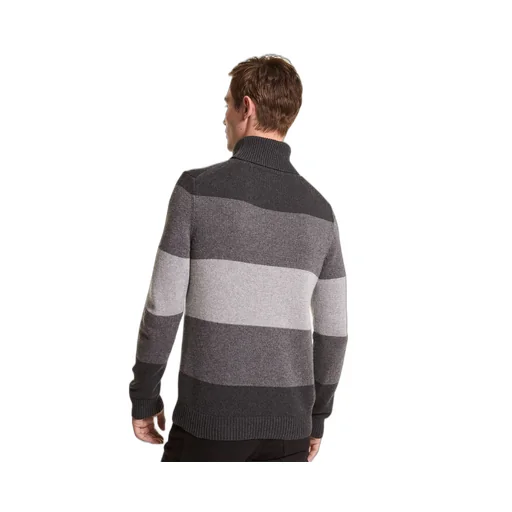 Turtleneck Striped Sweater