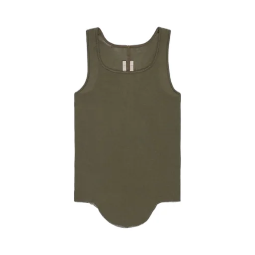 Plain Knitted Rib Vest