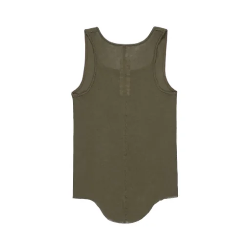 Plain Knitted Rib Vest