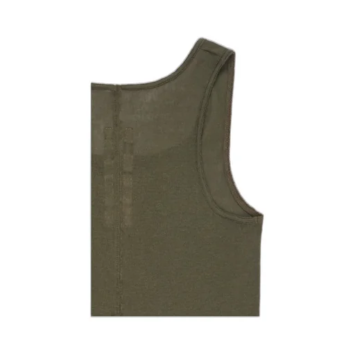 Plain Knitted Rib Vest