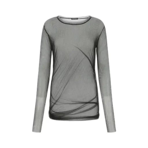 Tulle Long-Sleeved T-Shirt