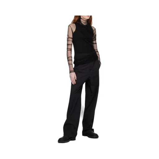 Tulle Long-Sleeved T-Shirt