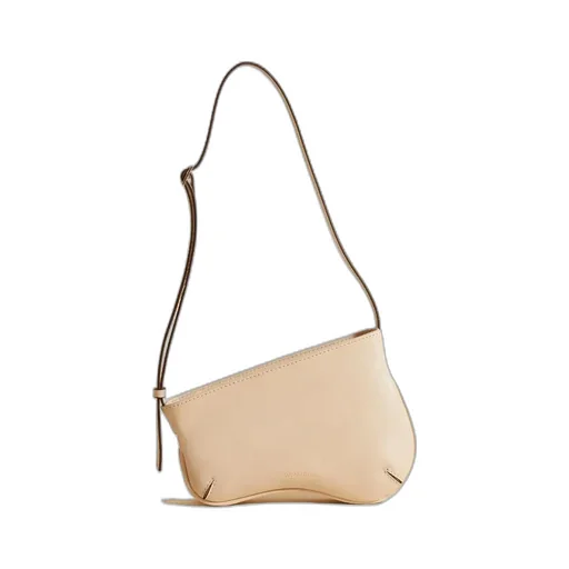 Manu Atelier Mini Curve Zipped Shoulder Bag