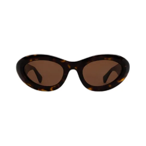 Bottega Veneta Eyewear Oval Frame Sunglasses