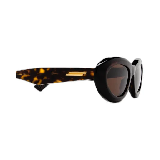 Bottega Veneta Eyewear Oval Frame Sunglasses