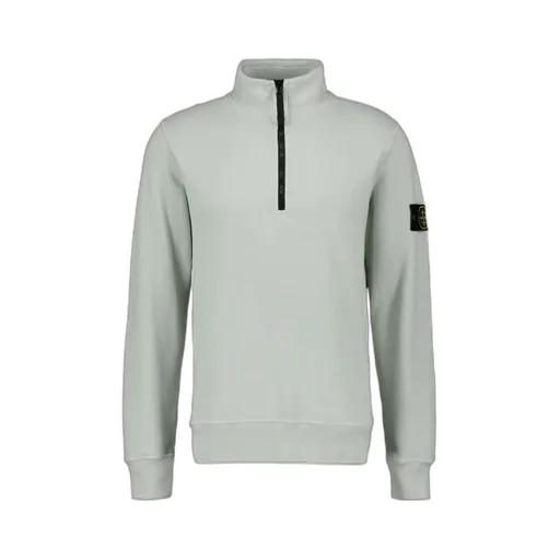 Logo Decal Semi-Zipper Sweater