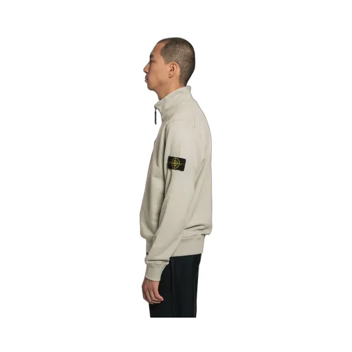 Logo Decal Semi-Zipper Sweater