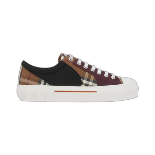 Vintage Check Patchwork Sneakers