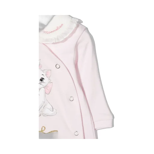 Marie Logo-Print Babygrow