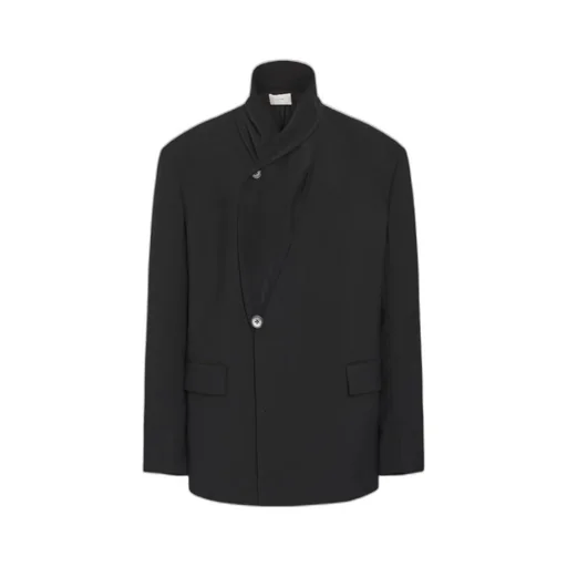 Double-Breasted Tuxedo Suit Coat