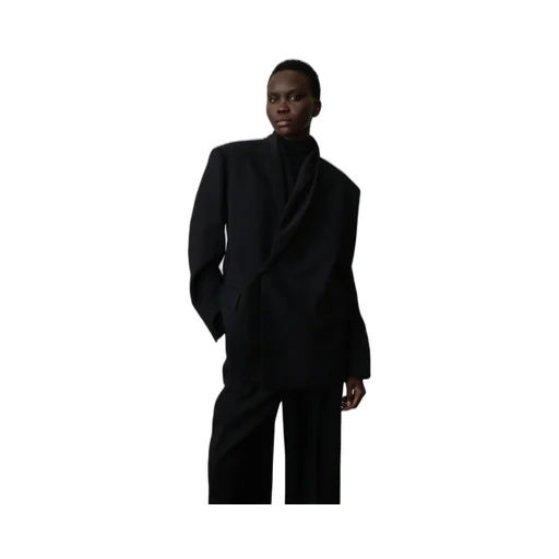 Double-Breasted Tuxedo Suit Coat