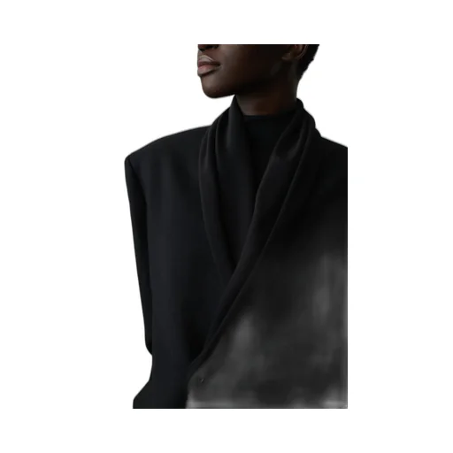 Double-Breasted Tuxedo Suit Coat
