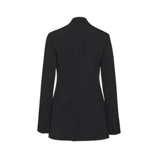Patch-Pocket Long Blazer