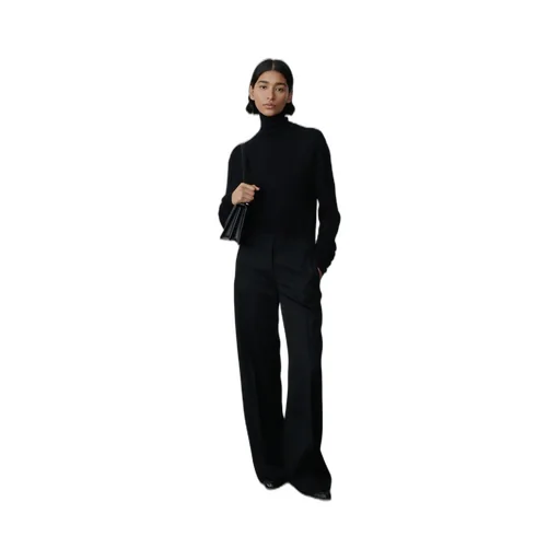 The Row Pipa Pressed Crease Tailored Trousers
