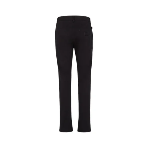 Fendi Mid Rise Straight Leg Chino Trousers