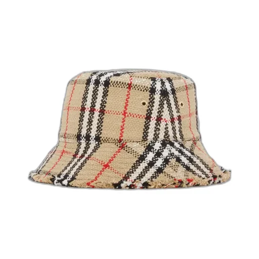 Burberry Checked Bucket Hat