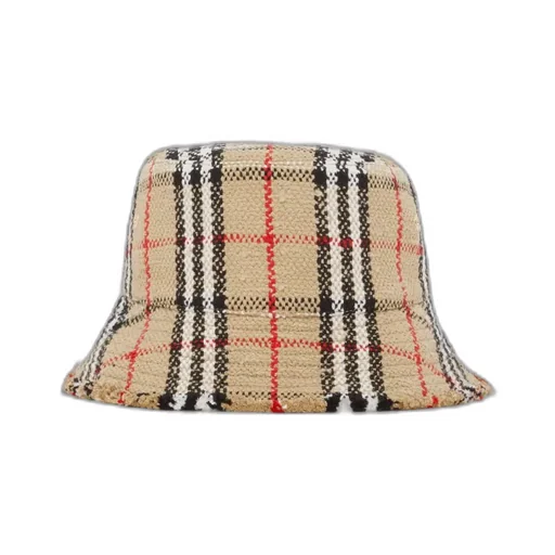 Burberry Checked Bucket Hat