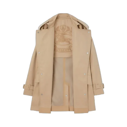 Burberry Belted Gabardine Trench Coat