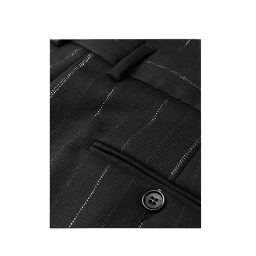 Layered-Waistband Wide-Leg Trousers