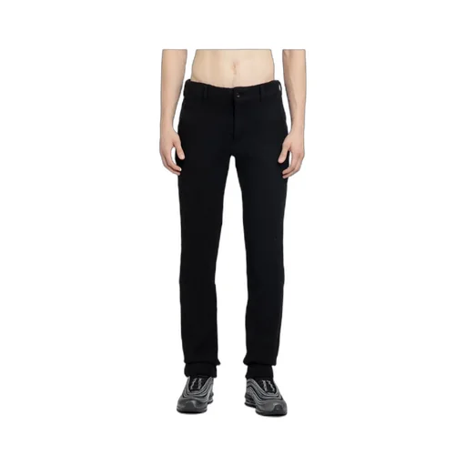 Straight-Leg Wool-Blend Trousers