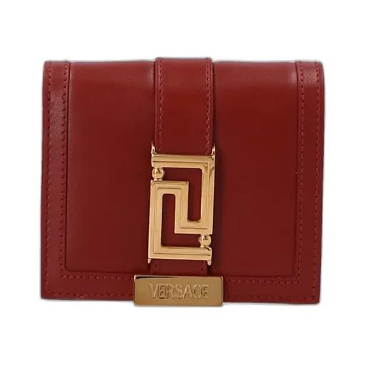 Greca-Plaque Detail Wallet