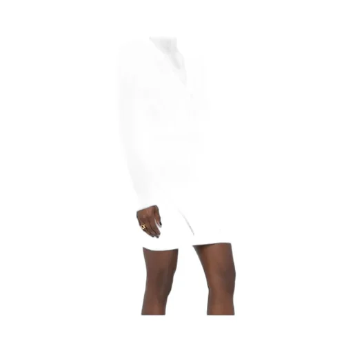 Ribbed-Knit Mini Dress