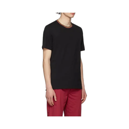 Paul Smith Artist Stripe Collar T-Shirt