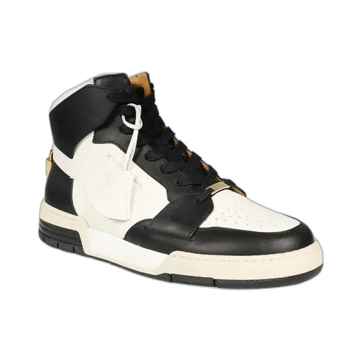 Panelled High-Top Sneakers