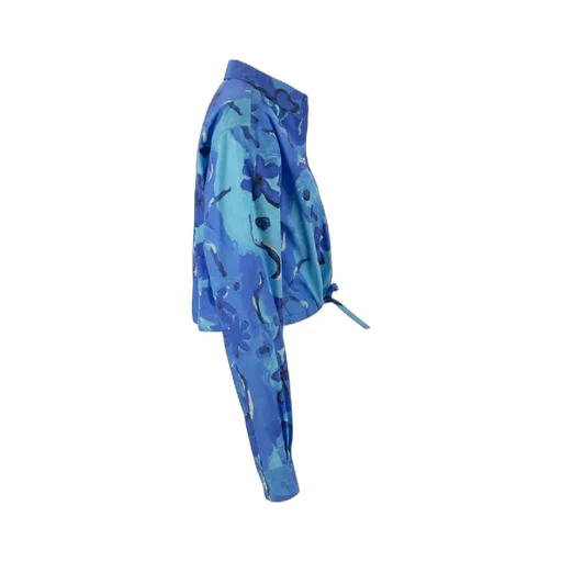 Marni Abstract Floral Printed Ruched Shirt