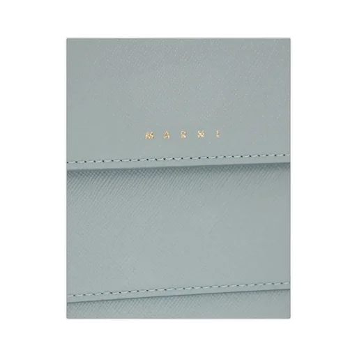 Logo-Print Leather Crossbody Bag