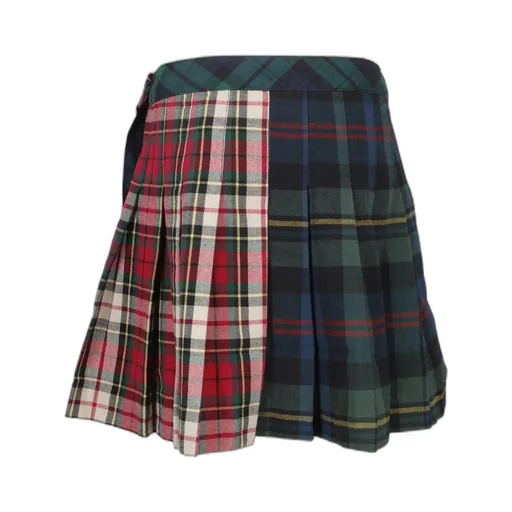 Ralph Lauren Kids Tartan Checked Pleated Skirt