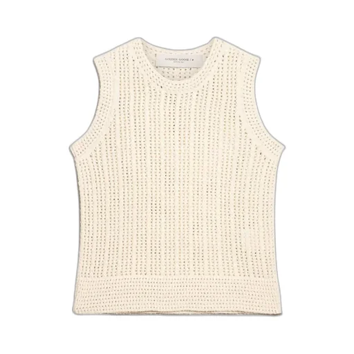 Golden Goose Deluxe Brand Chunky Knitted Crewneck Vest