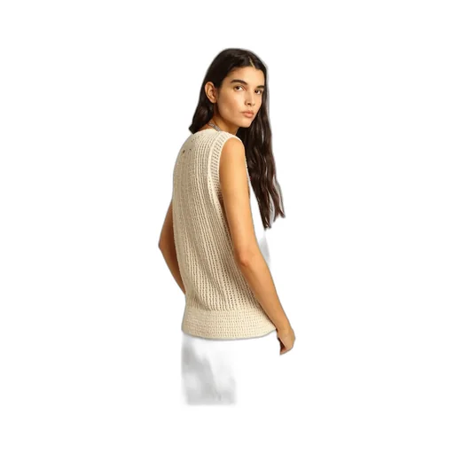 Golden Goose Deluxe Brand Chunky Knitted Crewneck Vest