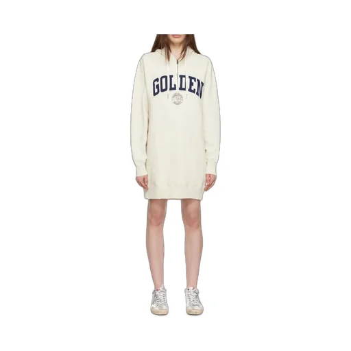Golden Goose Deluxe Brand Drawstring Long Hoodie