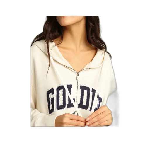 Golden Goose Deluxe Brand Drawstring Long Hoodie
