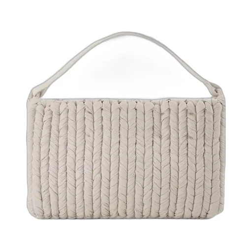 Nanushka The Square Press-Stud Fastened Shoulder Bag