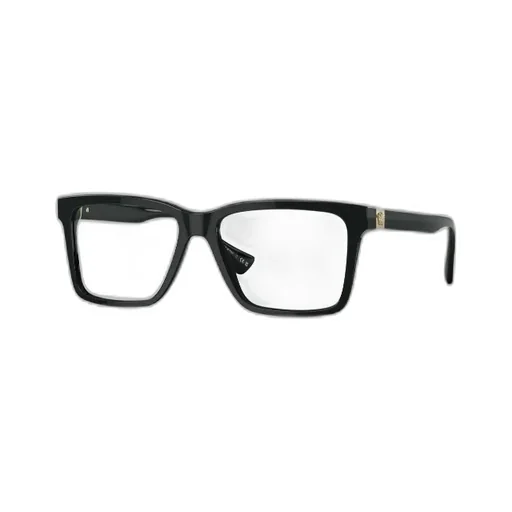 Medusa-Plaque Square-Frame Glasses