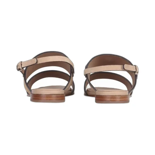 Open-Toed Flat Sandals