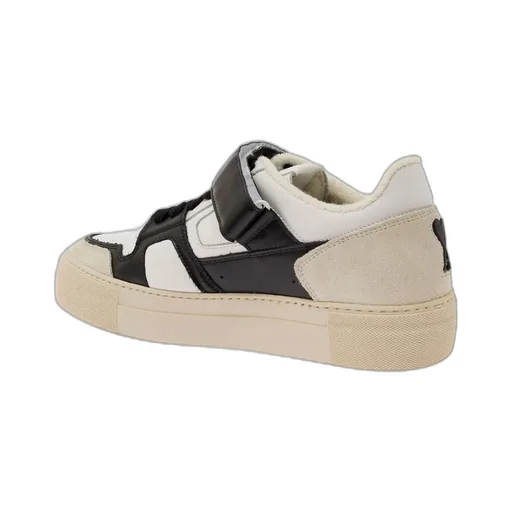 Ami Ami De Coeur Panelled Low-Top Sneakers