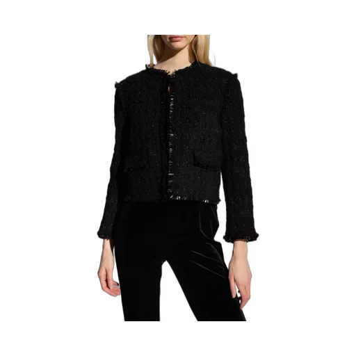 Tory Burch Tweed Roundneck Jacket