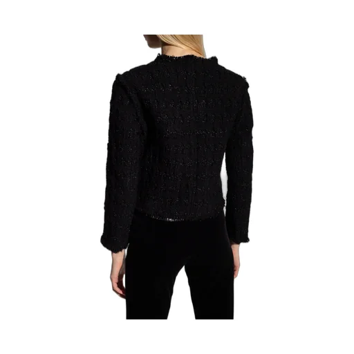 Tory Burch Tweed Roundneck Jacket